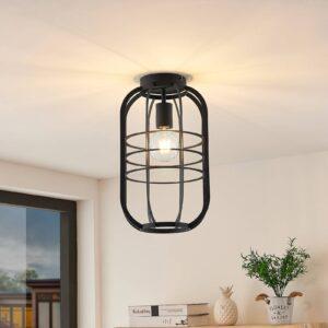 Lindby Keara stropná lampa v klietkovom dizajne