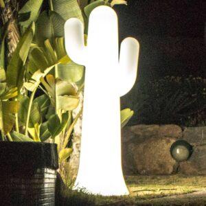 Newgarden Pancho stojaca LED lampa biela