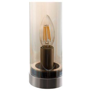 Sklenená stolná lampa Bottle