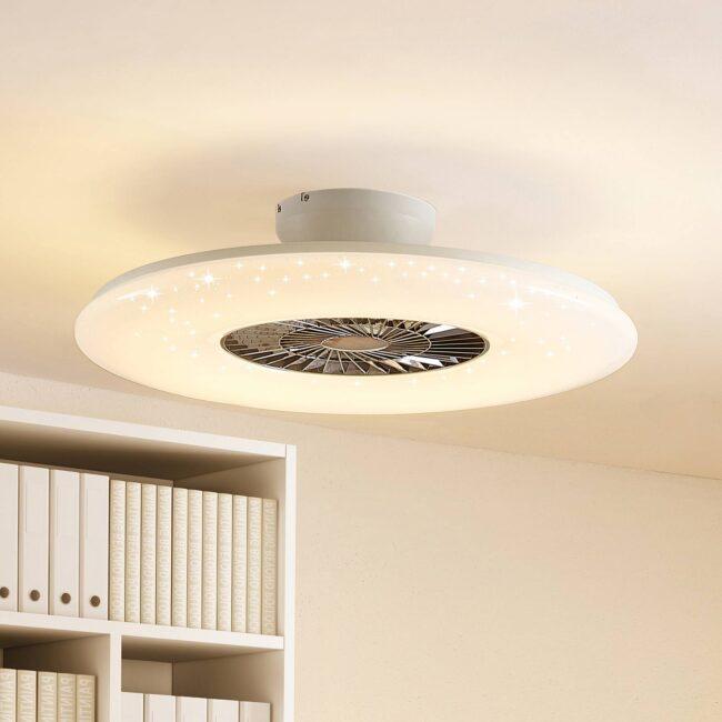 Starluna Klamina stropný LED ventilátor so svetlom