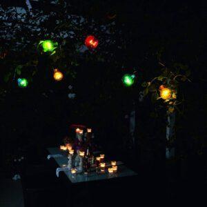 Svetelná reťaz Pivná záhrada 20 farebných LED