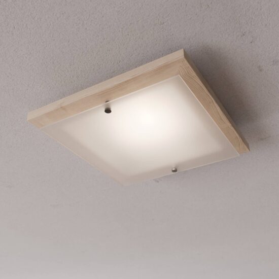Envostar Kerio svietidlo 35x35cm borovica prírodná
