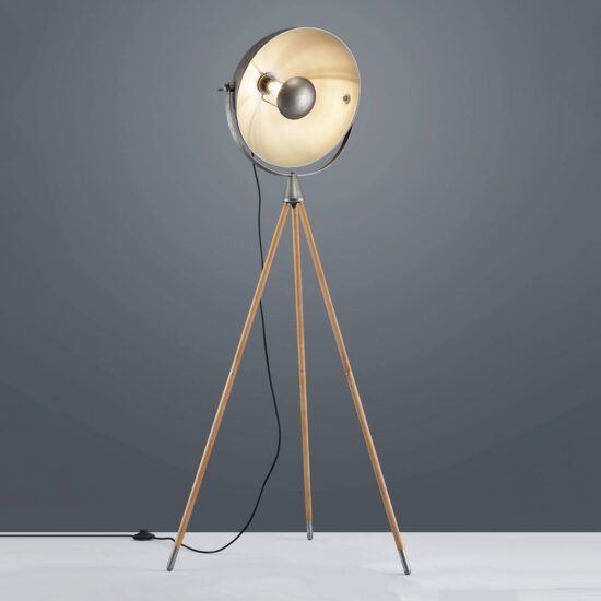 Stojaca lampa Delhi s trojnožkou
