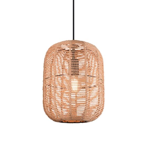 Závesná lampa Runa sisalové tienidlo 1-pl. Ø 35 cm